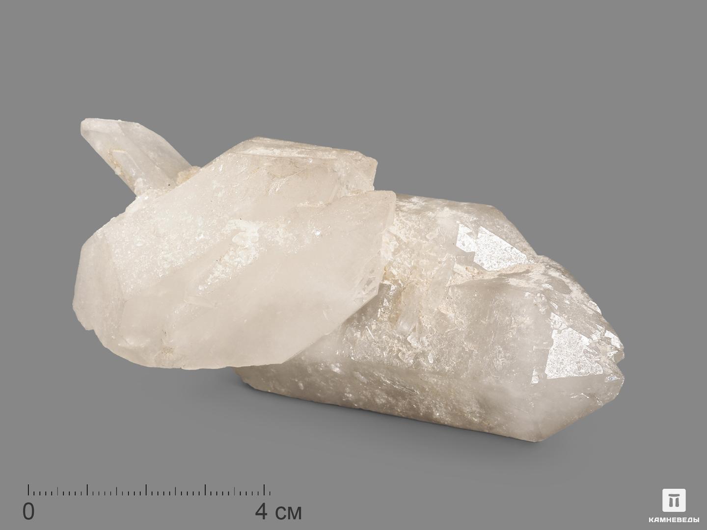Кварц, сросток двухголовых кристаллов, 10,8х5,5х4,8 см