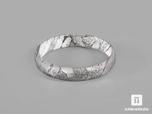 Кольцо из метеорита Сеймчан, ширина 3,5 мм