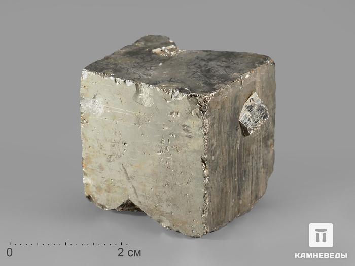 Пирит, кубический кристалл 3х2,8х2,5 см, 20740, фото 1