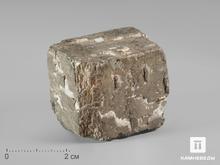Пирит, кубический кристалл 3,3х3х3 см