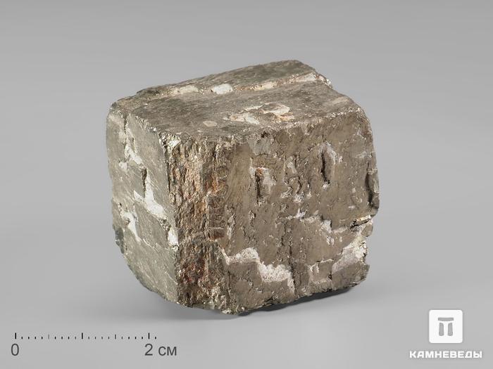 Пирит, кубический кристалл 3,3х3х3 см, 20739, фото 1