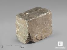 Пирит, кубический кристалл 3,8х3,5х3 см