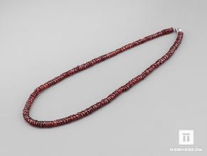Бусы из граната (альмандина), огранка