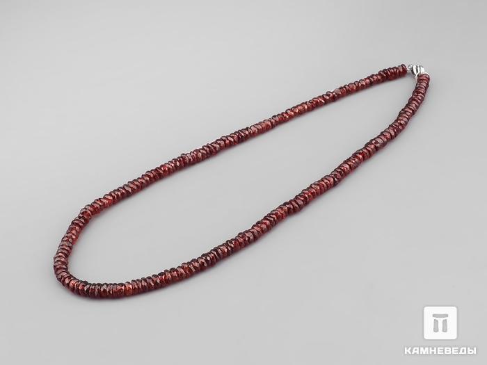 Бусы из альмандина (граната), огранка, 46-16/12, фото 1