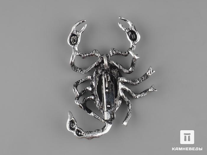 Брошь-кулон «Скорпион» с гелиотисом (перламутром), 20892, фото 3