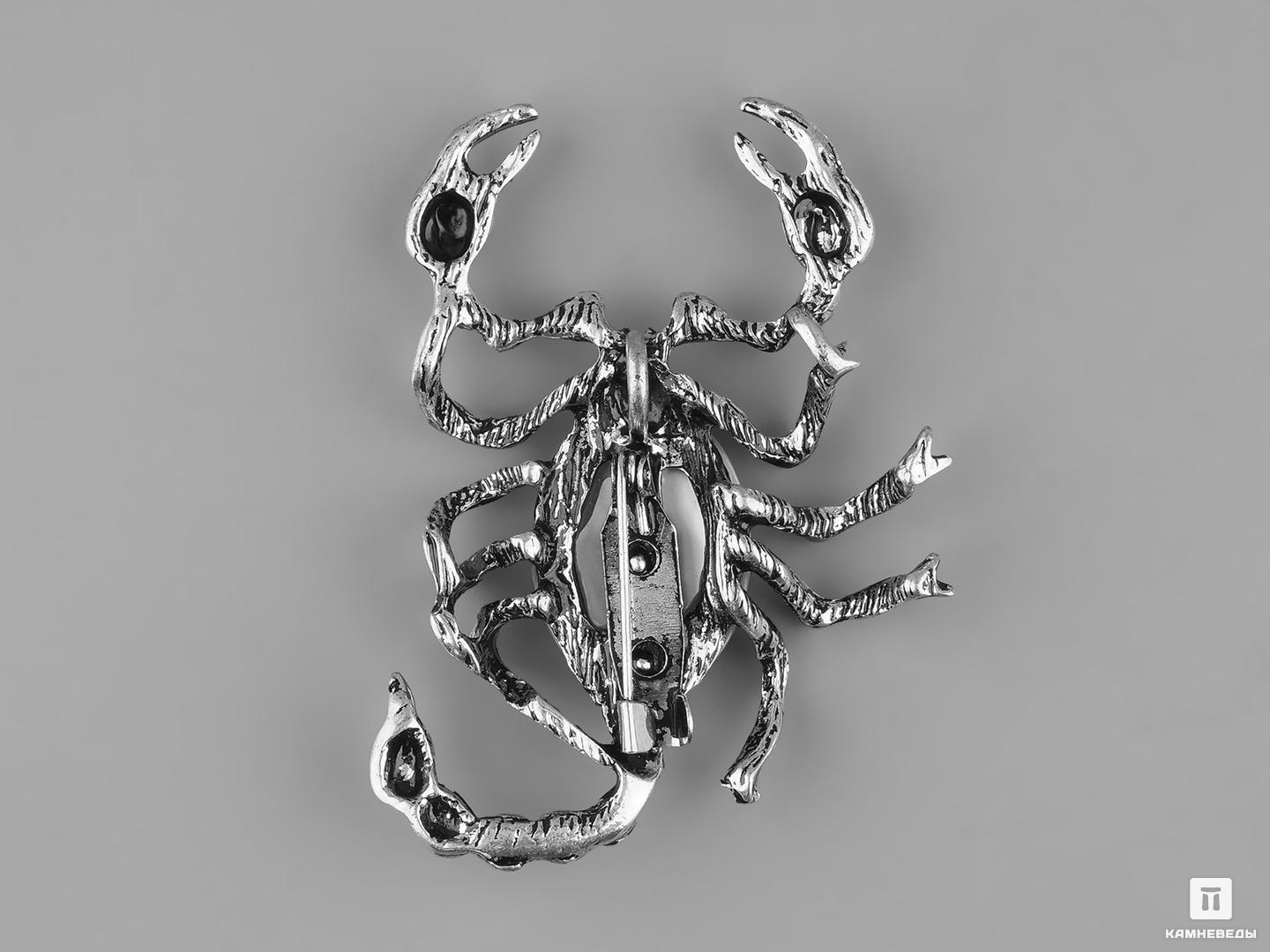 Брошь-кулон «Скорпион» с перламутром, 20893, фото 2