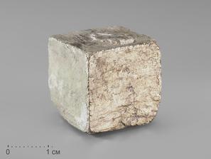 Пирит, кубический кристалл 2,8х2,5 см
