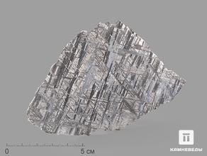 Метеорит Muonionalusta, пластина 12,7х7,7х0,2 см (77,1 г)