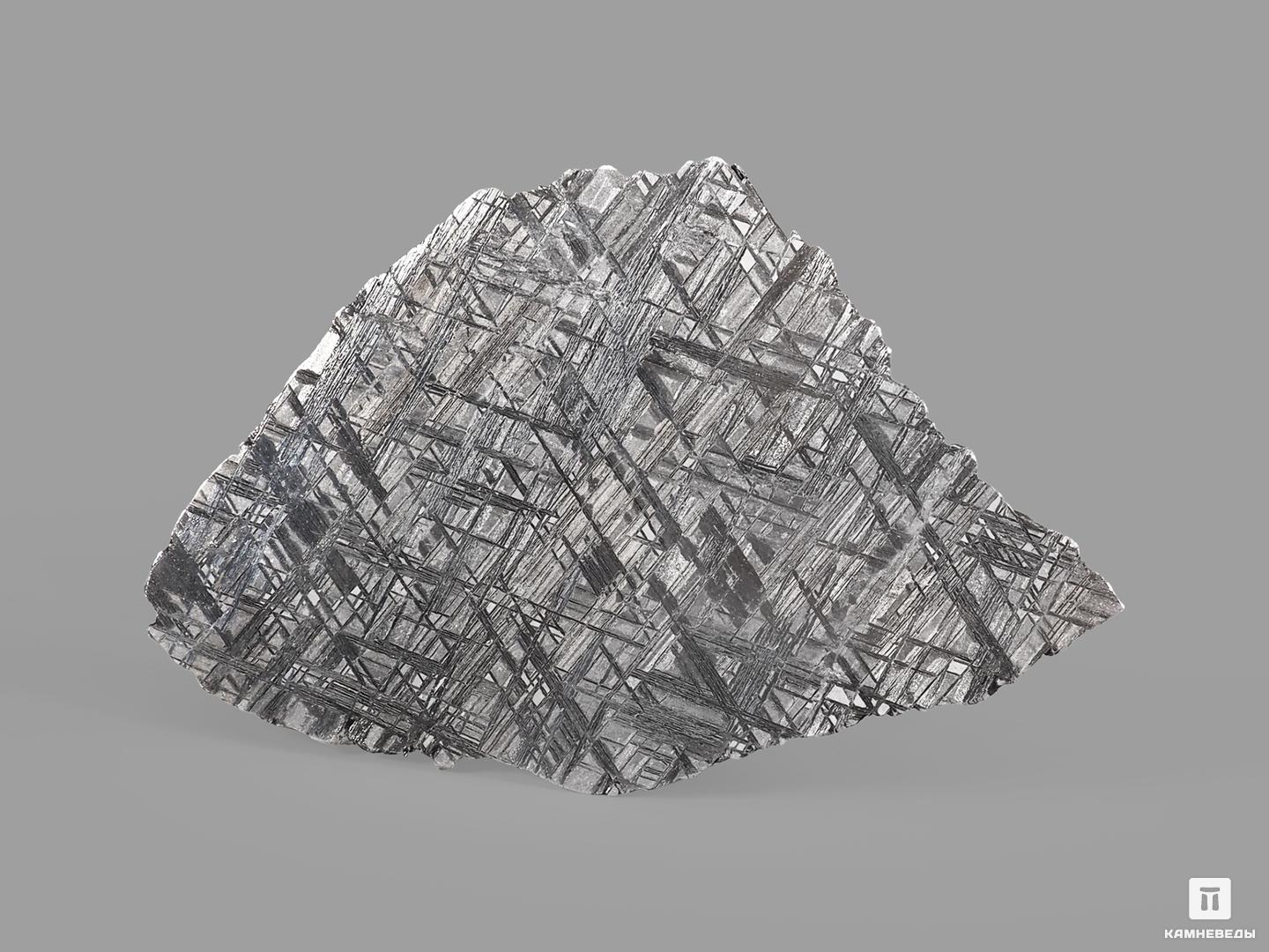 Метеорит Muonionalusta, пластина 12,9х8х0,2 см (81,9 г), 20913, фото 2