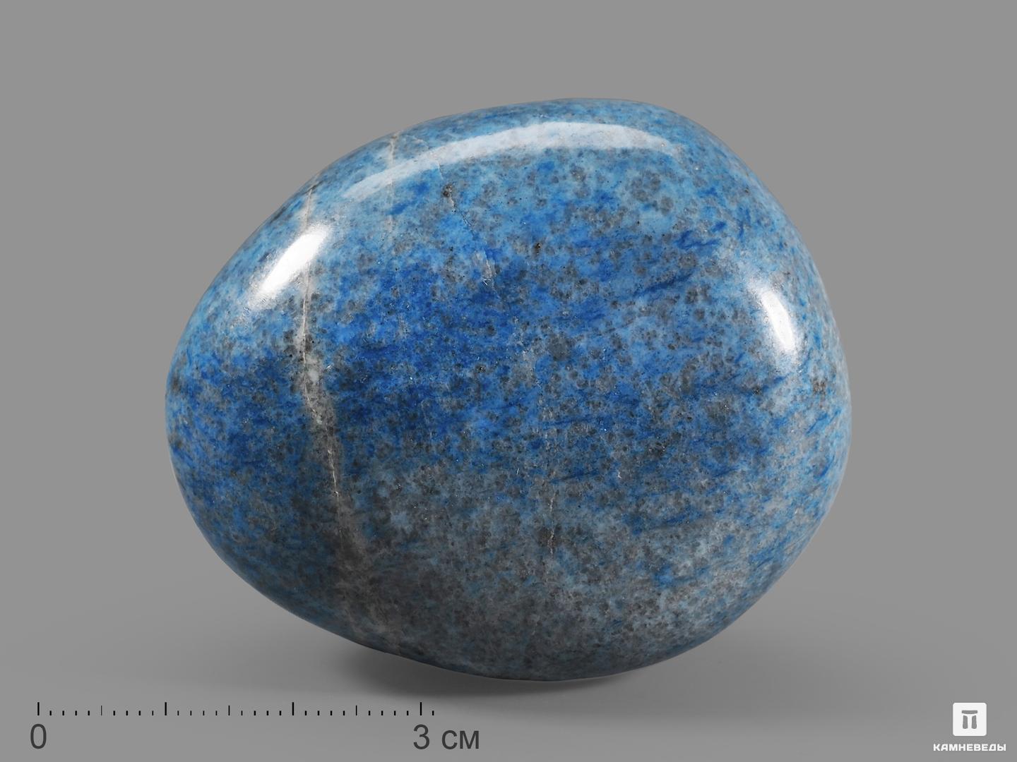 Лазурит, полированная галька 5,8х5х3,6 см