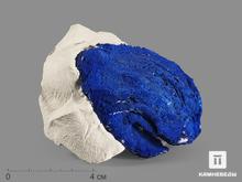 Азурит на каолинитовом алевролите, 9х7,7х3,3 см