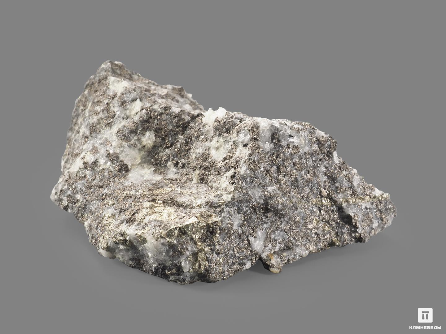 Колусит в кварце с пиритом, 5,5х4,8х2,5 см, 19037, фото 2