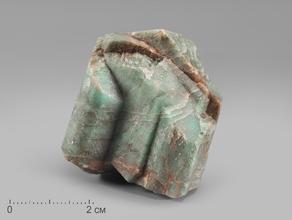 Амазонит, кристалл 4х4х2,7 см