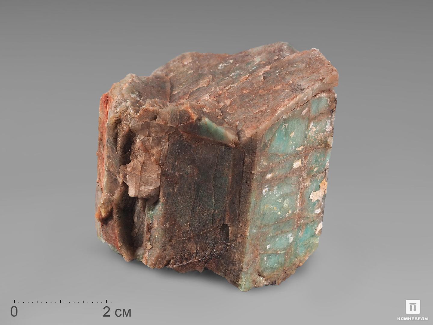 Амазонит, 5,3х4,8х4,3 см, 19056, фото 1