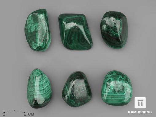 Малахит, крупная галтовка 3,5-4 см (40-45 г), 20674, фото 1
