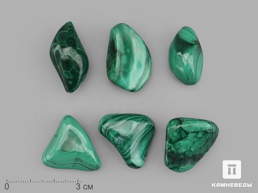 Малахит, крупная галтовка 2-3 см (10-15 г), 20668, фото 1