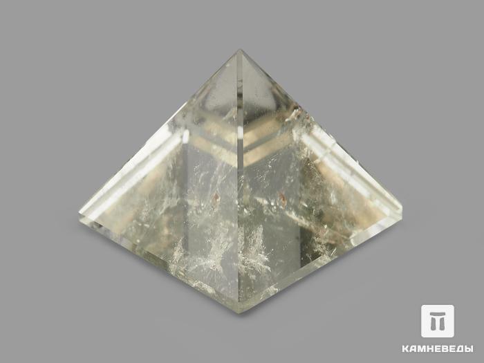 Пирамида из цитрина, 15х15х13 мм, 20970, фото 1