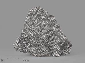 Метеорит Muonionalusta, пластина 11,6х10,2х0,2 см (124,3 г)