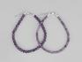 Комплект: бусы и браслеты «Сова» из аметиста, огранка, 21096, фото 6