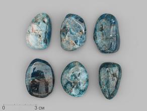 Апатит синий, галтовка 3-4 см (35-40 г)