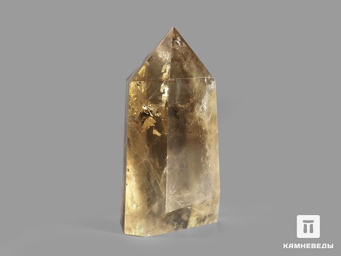 Цитрин в форме кристалла, 5-7 см (90-100 г), 21259, фото 2