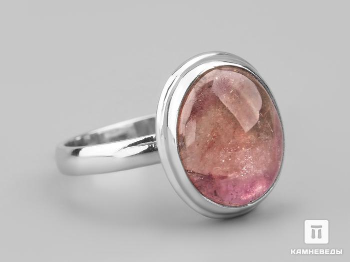 Кольцо с розовым турмалином (рубеллитом), 21358, фото 1