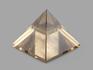 Пирамида из цитрина, 19,5х19,5х17 мм, 21464, фото 1