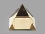 Пирамида из цитрина, 19,5х19,5х17 мм, 21464, фото 2
