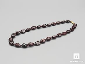 Бусы из граната (альмандина)