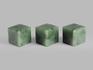 Куб из нефрита, 2х2 см, 21618, фото 3