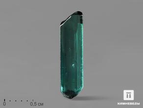 Турмалин (индиголит), кристалл 1,4х0,5х0,3 см