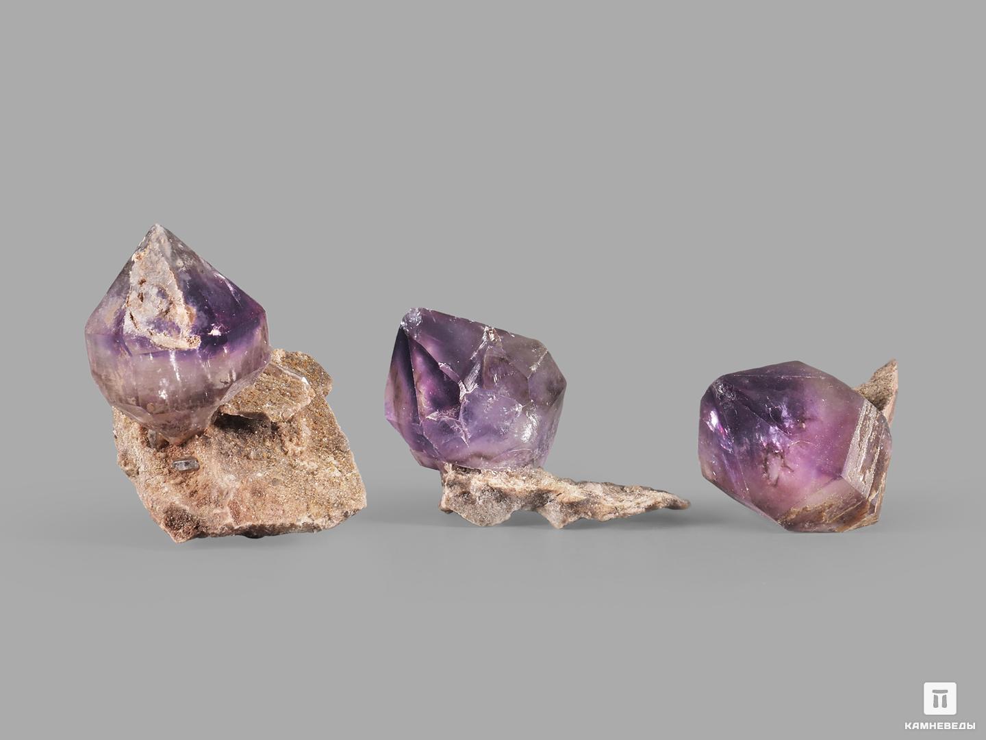 Аметист, кристалл на породе 2,5-4,5 см, 21858, фото 2