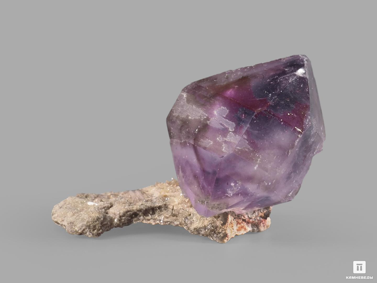 Аметист, кристалл на породе 2,5-4,5 см, 21858, фото 3