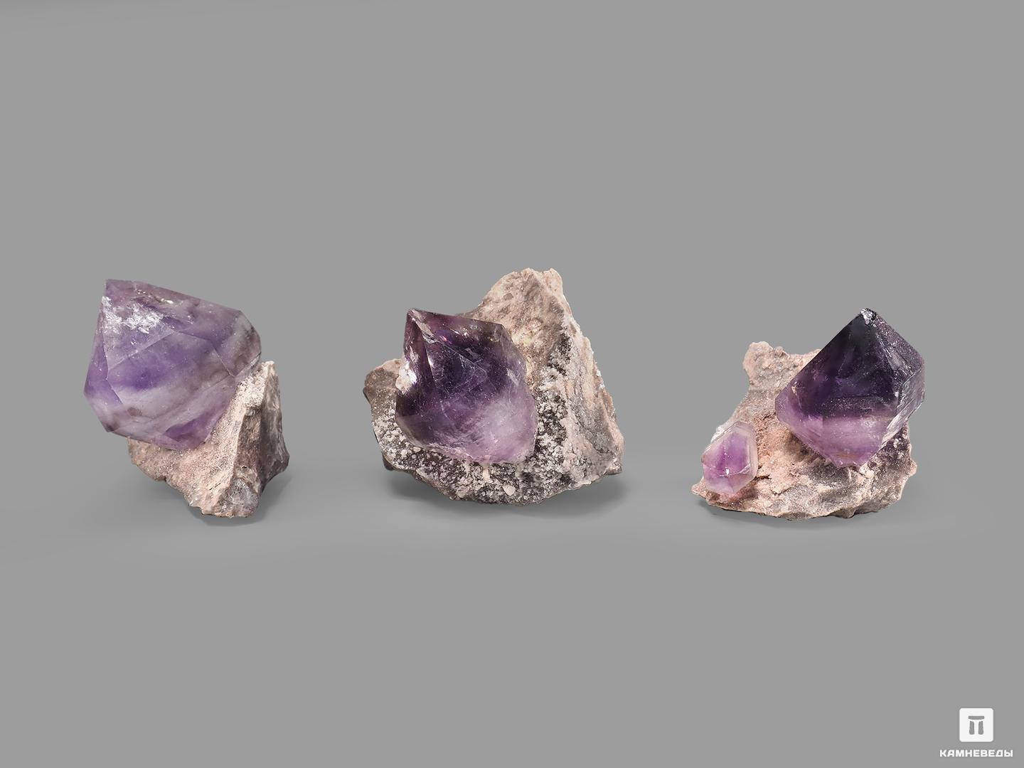 Аметист, кристалл на породе 3-4,5 см, 21863, фото 2