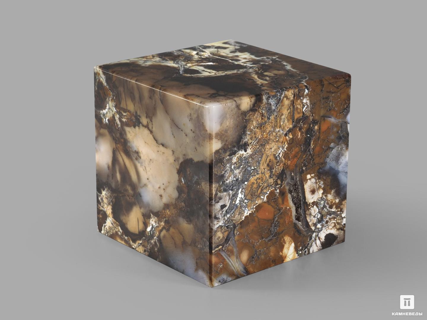 Куб из агата, 6х6 см, 21886, фото 2