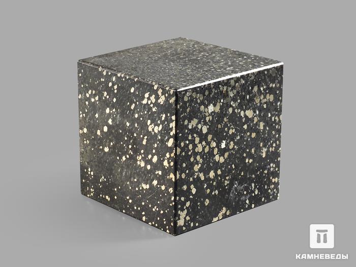 Куб из пирита в доломите, 6,2х6,2 см, 21889, фото 2