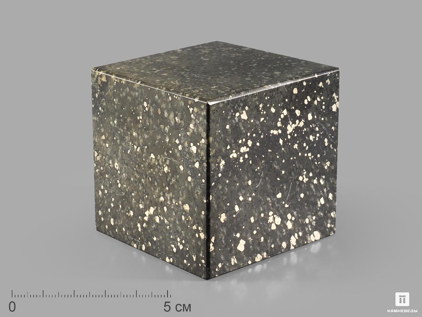Куб из пирита в доломите, 6,2х6,2 см яйцо из пирита 5 5х4 2 см