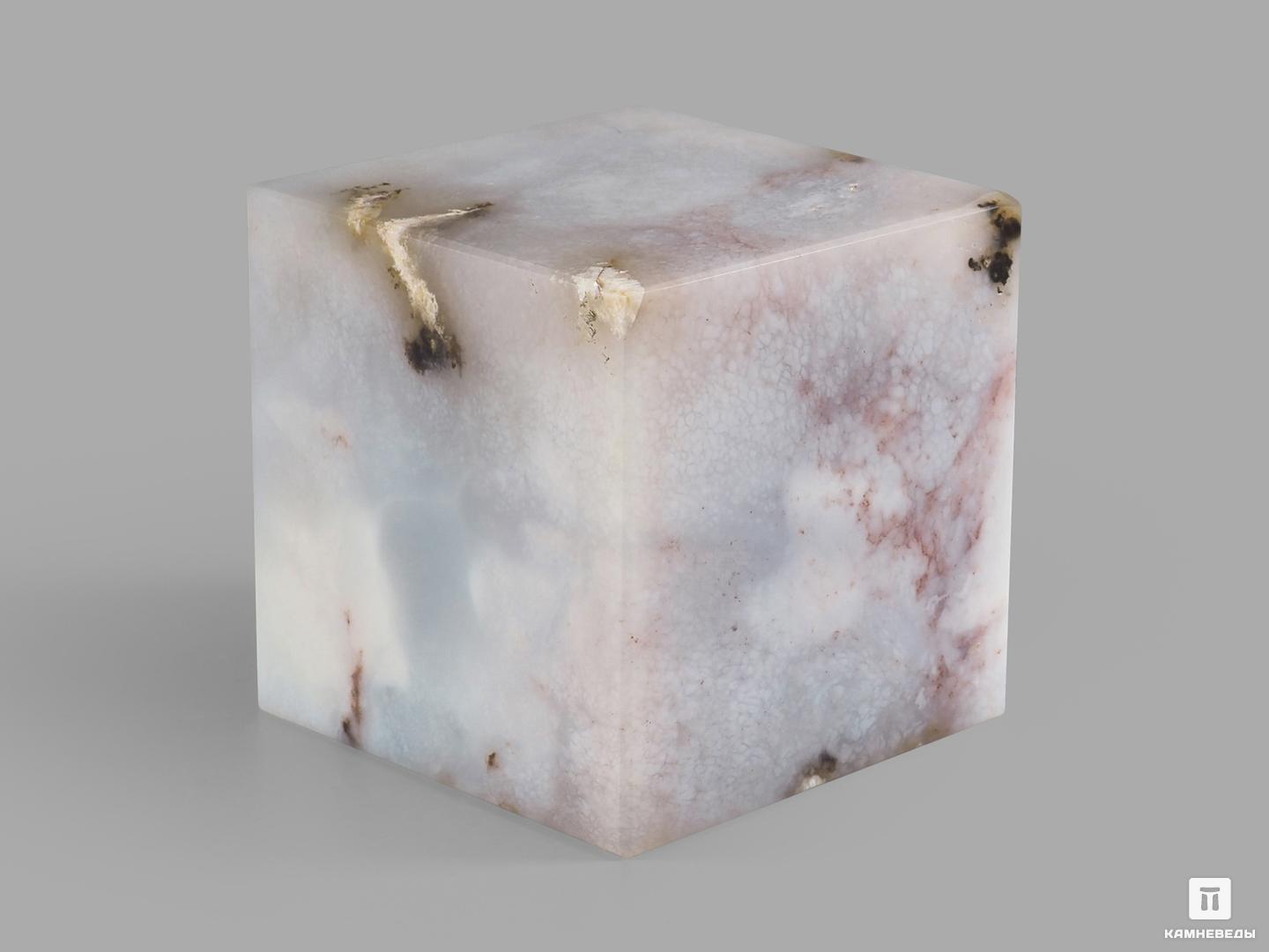Куб из халцедона, 5,7х5,7 см, 21893, фото 2