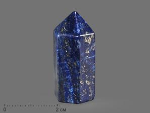 Лазурит в форме кристалла, 3,5х1,5 см