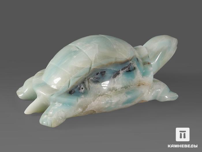 Черепаха из амазонита, 11,3х6,5х4 см, 22016, фото 3
