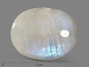 Лунный камень (адуляр), полированная галька 6,5х4,8 см (90-100 г)
