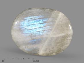 Лунный камень (адуляр), полированная галька 6х4,8 см (80-90 г)