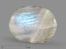 Лунный камень (адуляр), полированная галька 6х4,8 см (80-90 г), 22062, фото 1