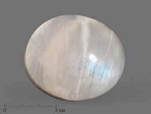 Лунный камень (адуляр), полированная галька 6,2х5,2 см (110-120 г)