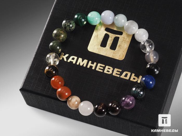 Браслет «Камневеды» из 23 разных камней, 17558, фото 2