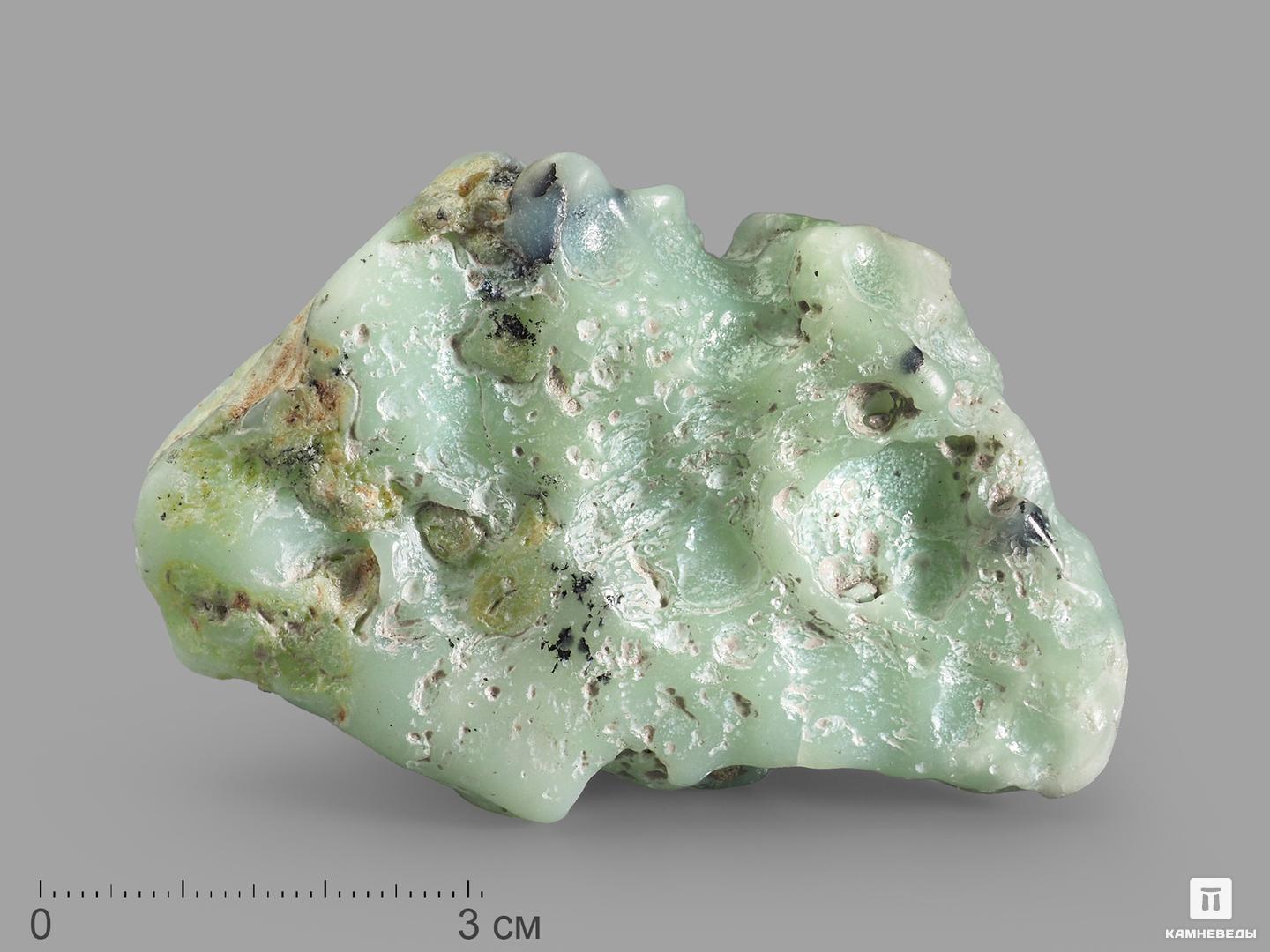 Хризопал (зелёный опал), 5,5-7,5 см, 22694, фото 1