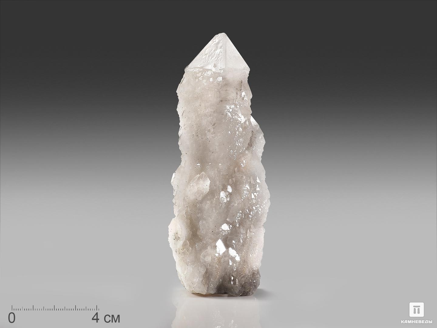 Кварц кактусовидный, кристалл 12х4,5х4 см природный кварц кристалл радуга титановый кластер vug минеральный образец исцеление