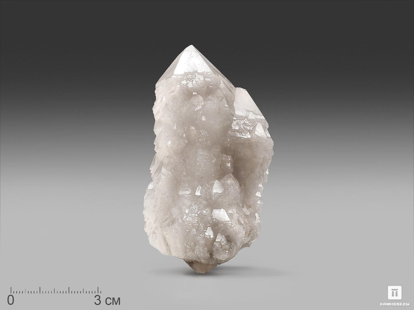 Кварц кактусовидный, кристалл 9,5х4,5х4 см природный кварц кристалл радуга титановый кластер vug минеральный образец исцеление