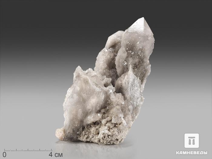 Кварц кактусовидный, сросток кристаллов 15х8х7,3 см, 22757, фото 1