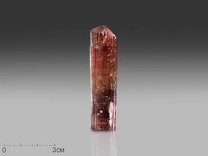 Турмалин (рубеллит), кристалл 7,3х1,9х1,5 см